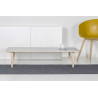 Table basse rectangulaire scandinave Alix