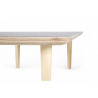 Table basse rectangulaire scandinave Alix