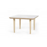 Table basse carrée sandinave Alix