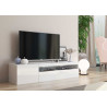 Meuble TV moderne laqué 150 cm Adilah