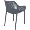 Fauteuil de restaurant (lot de 4) en PVC Elisa