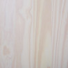 Commode contemporaine 4 tiroirs en pin massif naturel/blanc Jessy