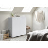 Meuble de rangement contemporain blanc Honor