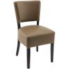 Chaise de restaurant moderne (lot de 2) revêtement PU Olivier