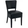 Chaise de restaurant moderne (lot de 2) revêtement PU Olivier