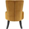 Fauteuil de restaurant (lot de 2) structure hêtre et revêtement velours Axelle