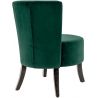 Fauteuil de restaurant (lot de 2) structure hêtre et revêtement velours Axelle