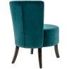 Fauteuil de restaurant (lot de 2) structure hêtre et revêtement velours Axelle