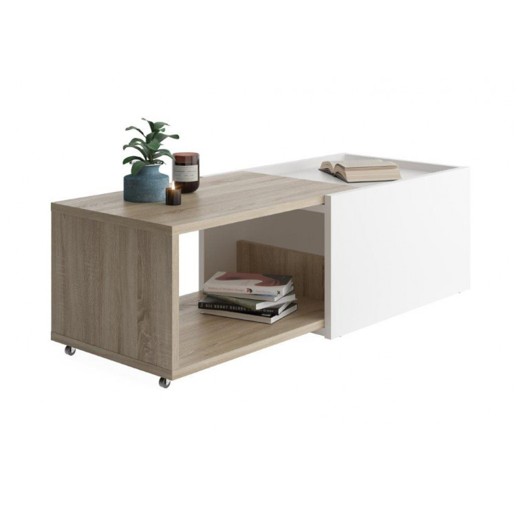 Table basse extensible contemporaine Amadora