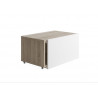 Table basse extensible contemporaine Amadora