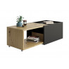 Table basse extensible contemporaine Amadora