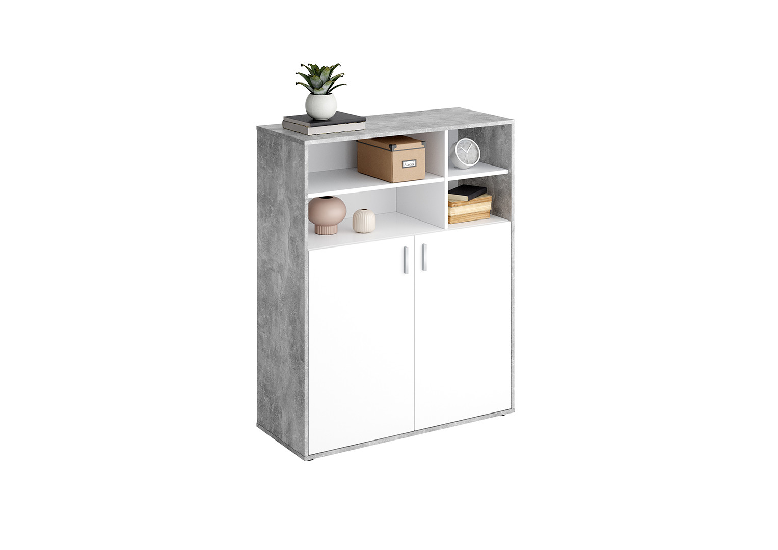 Meuble de rangement pour bouteilles style industriel Snow