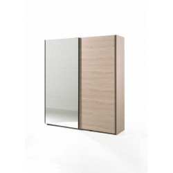 Armoire adulte contemporaine chêne clair Adela