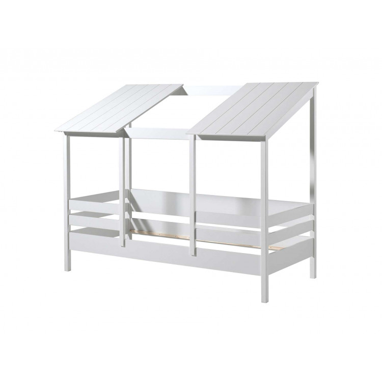 Lit cabane enfant moderne blanc Marceau