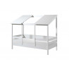 Lit cabane enfant moderne blanc Marceau