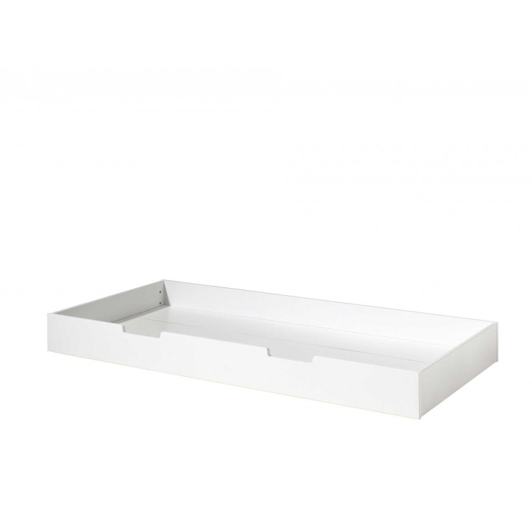 Lit-tiroir enfant moderne blanc Forest