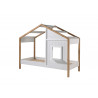 Lit cabane enfant moderne blanc America