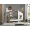 Lit cabane enfant moderne blanc America