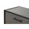 Buffet/bahut industriel 220 cm en pin massif gris Australine