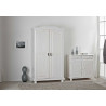 Armoire style campagne en pin massif Hada