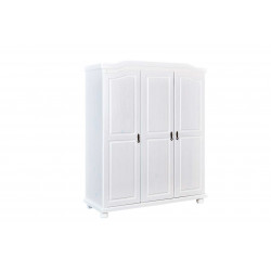 Armoire style campagne 150 cm en pin massif Hada