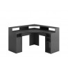 Bureau d'angle gamer moderne anthracite Tiger