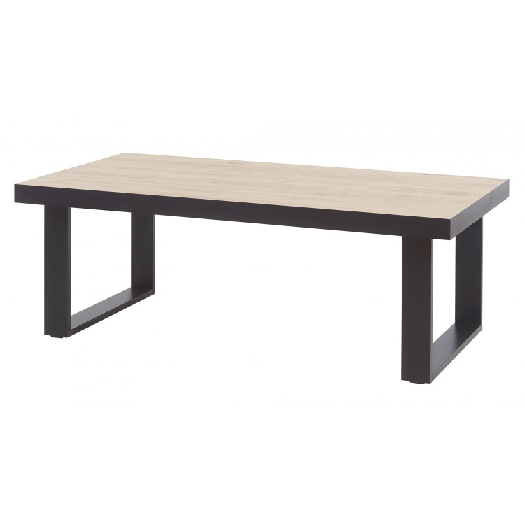 Table basse industrielle chêne/anthracite Alrik