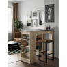 Table de bar contemporaine Madeline