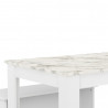 Ensemble table et banc de cuisine contemporain Noelia