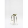 Tabouret moderne avec piétement métal Clémence