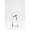 Tabouret moderne avec piétement métal Clémence