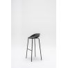 Tabouret moderne avec piétement métal Clémence