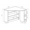 Bureau d'angle contemporain Sébastien