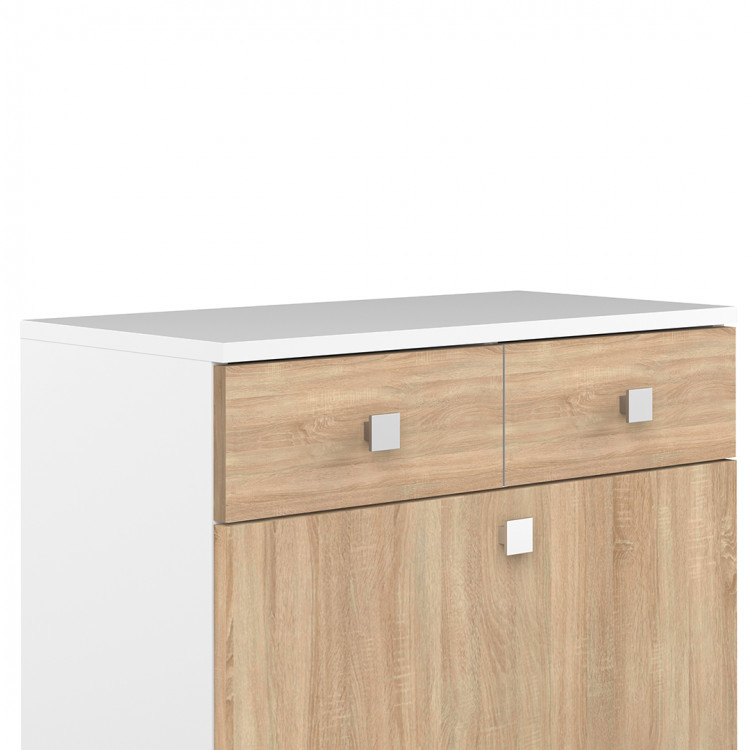 Meuble à linge sale de salle de bain Yanis Matelpro