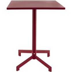 Table d'extérieur en aluminium Emeline