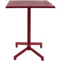 Table d'extérieur en aluminium Emeline