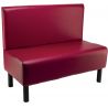 Banquette contemporaine assise en PU Olivier