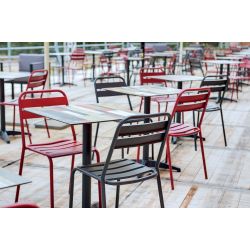 Chaise de restaurant pour extérieur Gwendal