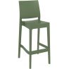 Tabouret de bar (lot de 4) pour extérieur Ugo