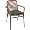 Fauteuil de restaurant pour extérieur (lot de 4) empilable Céline