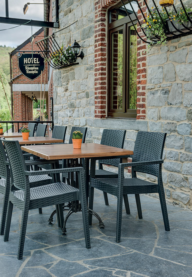 Spritz Chaise jardin extérieur terrasse bar restaurant design moderne
