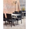 Chaise de restaurant pour extérieur (lot de 4) empilable Alice