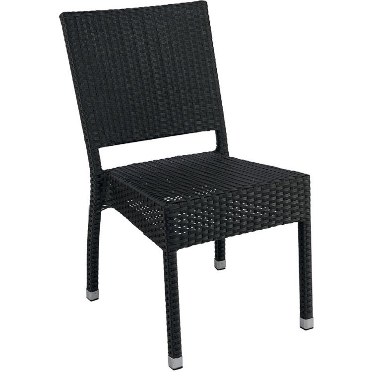 Chaise de restaurant pour extérieur (lot de 4) empilable Alice