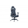 Fauteuil de bureau gamer en tissu noir/rouge Northon