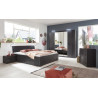 Chambre adulte contemporaine graphite Copenhague