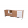 Buffet/bahut moderne en bois massif Angie