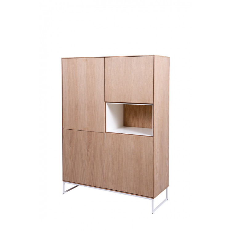 Vaisselier/argentier moderne en bois massif Angie