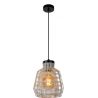 Suspension salon vintage 1 lampe Ø 25 cm Ema