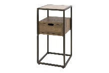 Table de chevet industrielle
