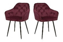Chaise velours
